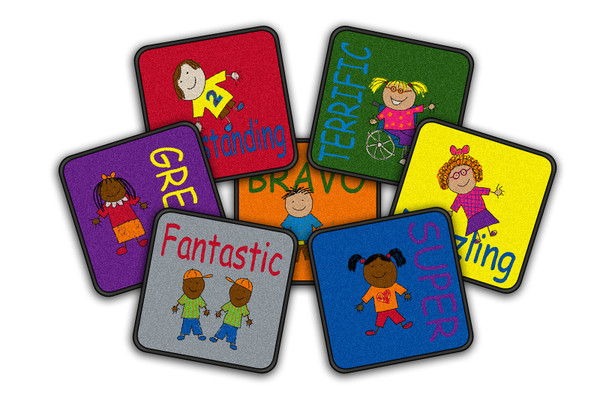 CHEERFUL FRIENDS (SET OF 16)