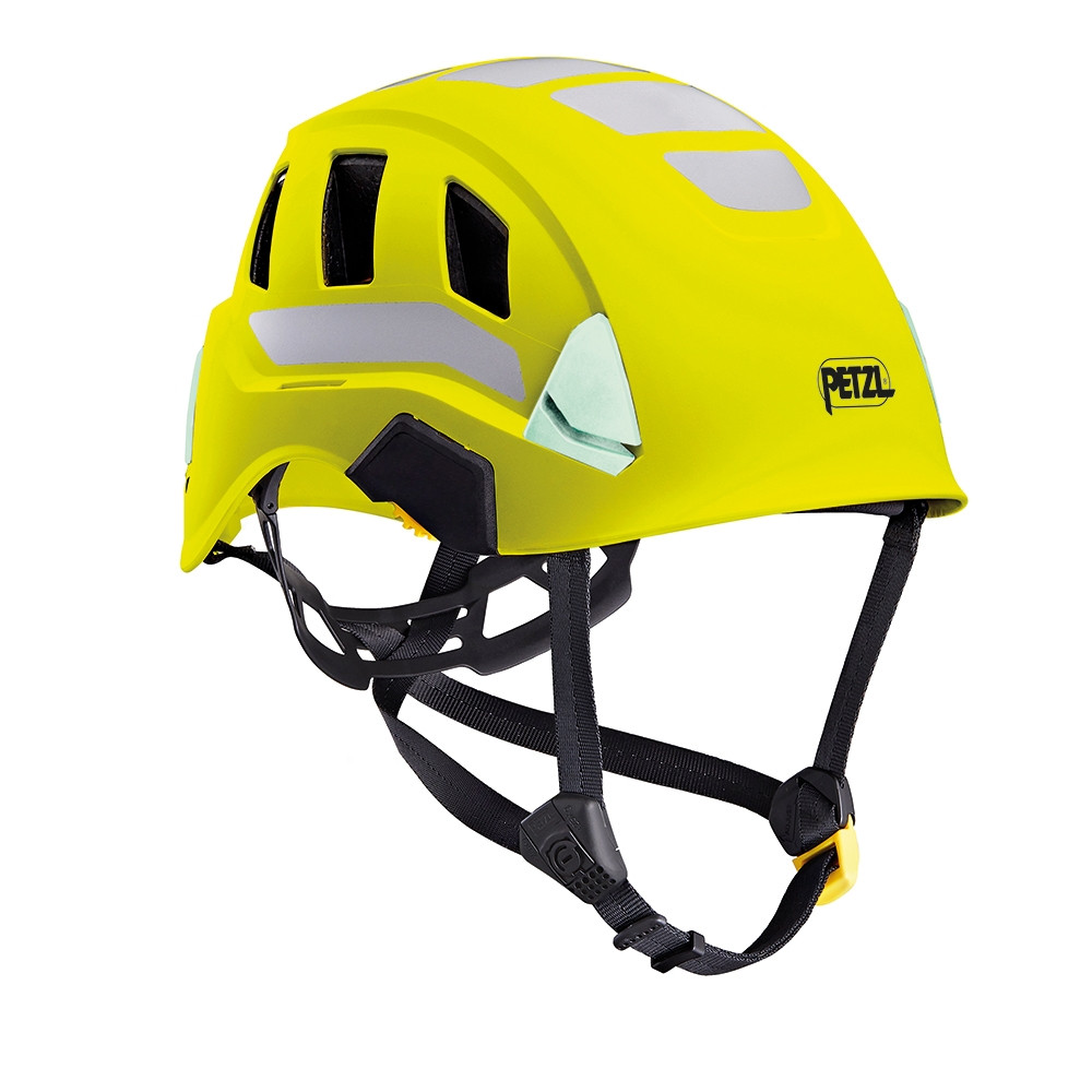 Petzl Strato Vent HI-VIZ ANSI Helmet | TreeStuff