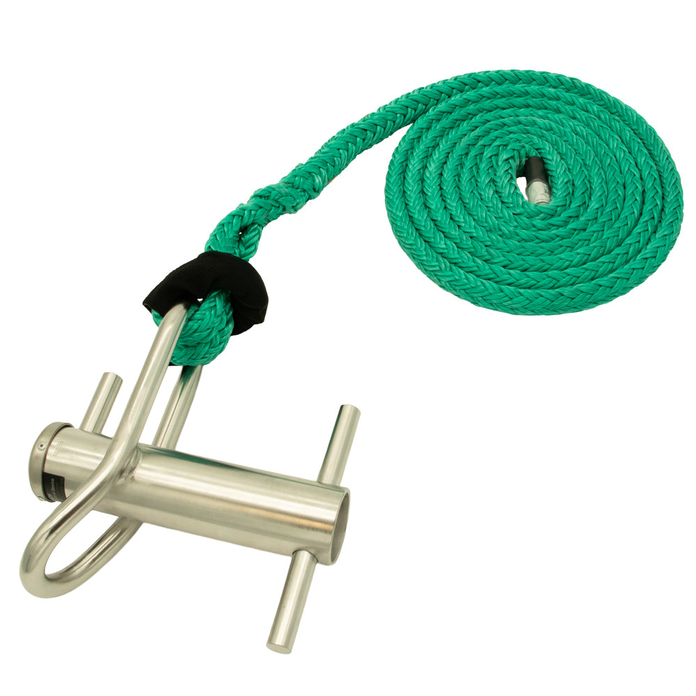 ロッド Glass Eye Stik \"Top Spook\" Floater Notch Medium Stainless Steel Portawrap & 14ft Eye Sling up to 9