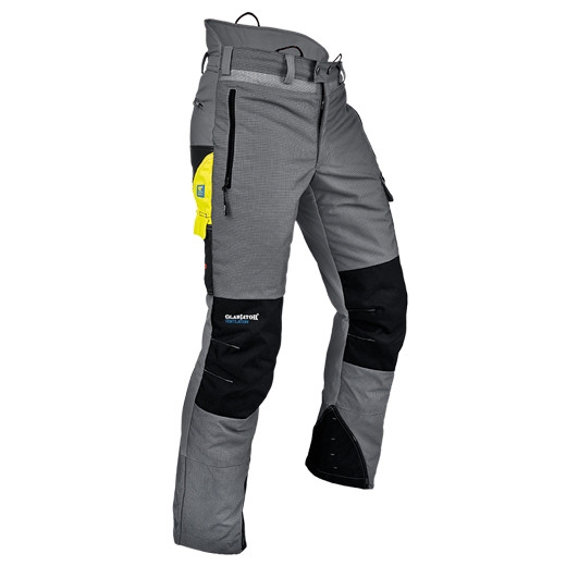 Pfanner Gladiator Ventilation Gray Chainsaw Pants - TreeStuff.com
