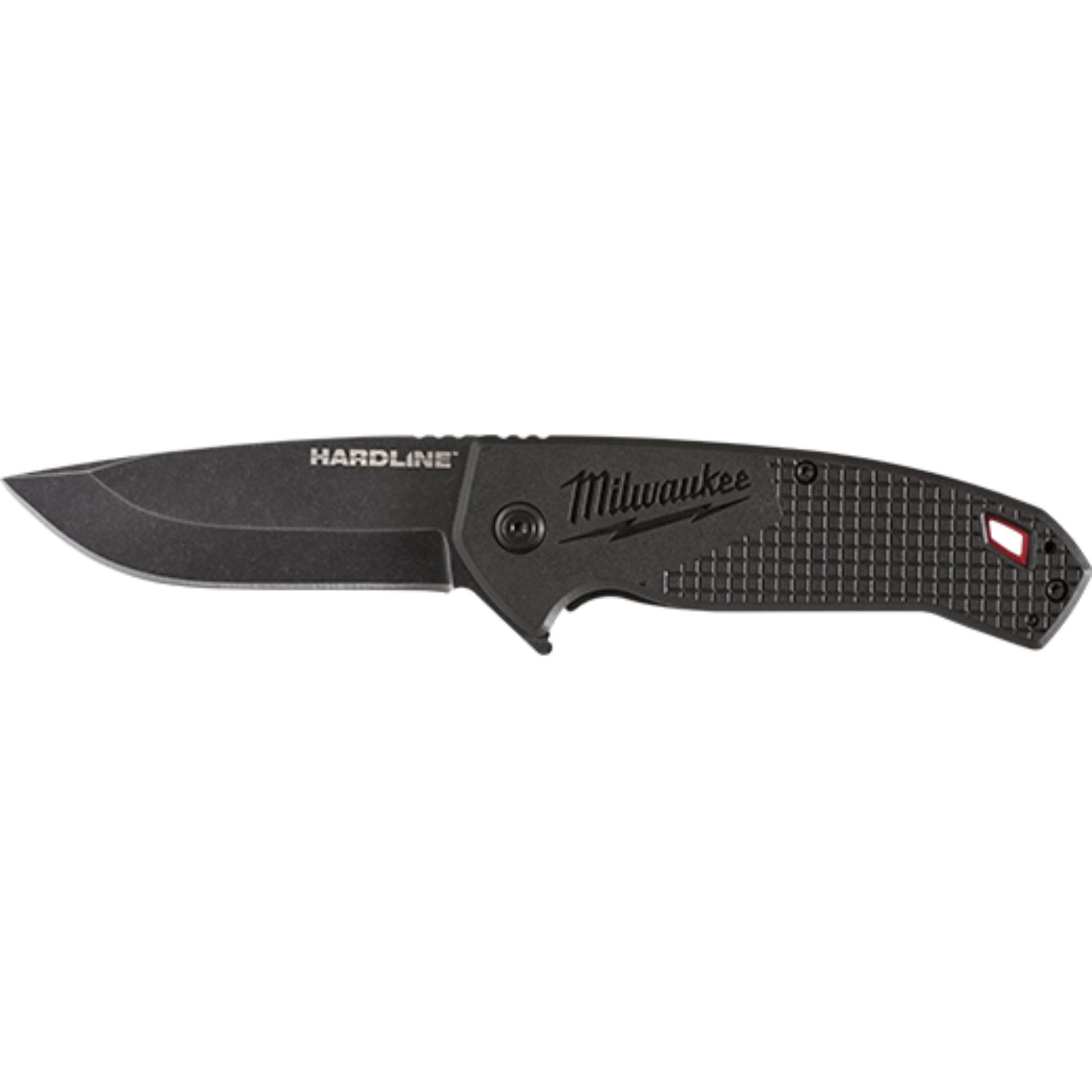 Milwaukee 3” HARDLINE Smooth Blade Pocket Knife - TreeStuff.com