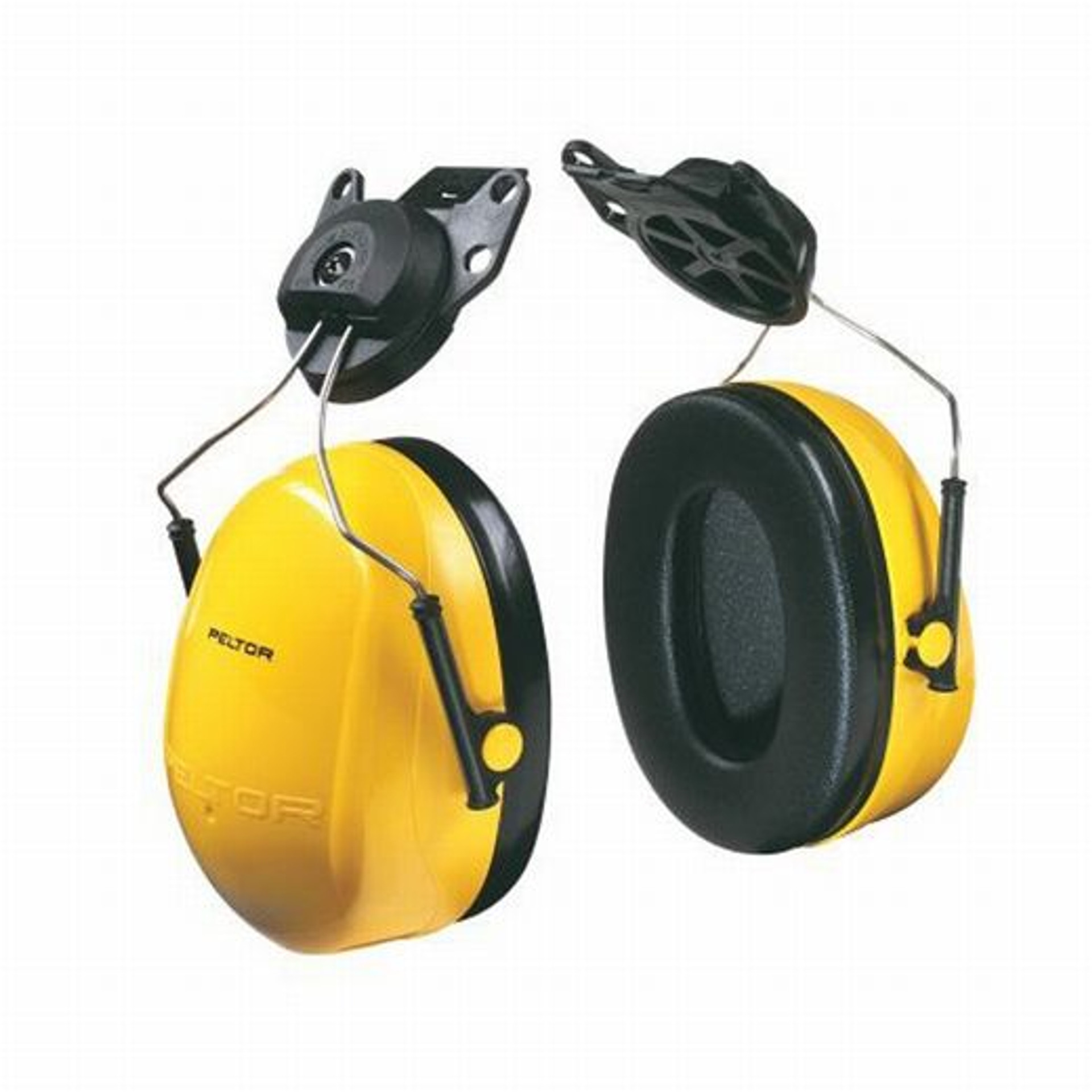 3M Optime 95 Beige And Black Helmet Mount Earmuffs: Amazon