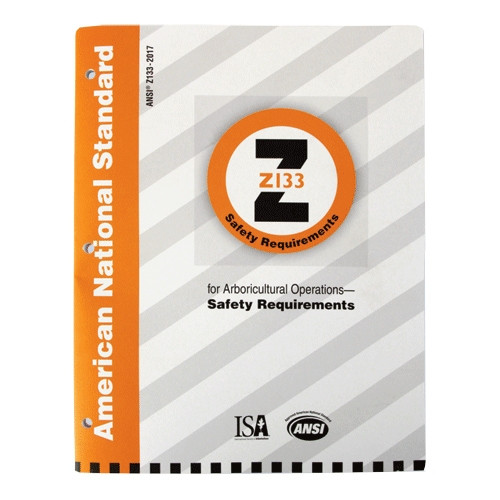 Active slide of ANSI Z133 Safety Requirements for Arboricultural Operations Manual