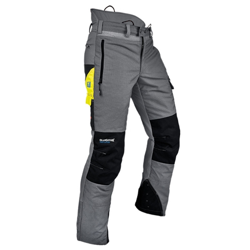 Active slide of Pfanner Gladiator Ventilation Gray Chainsaw Pants
