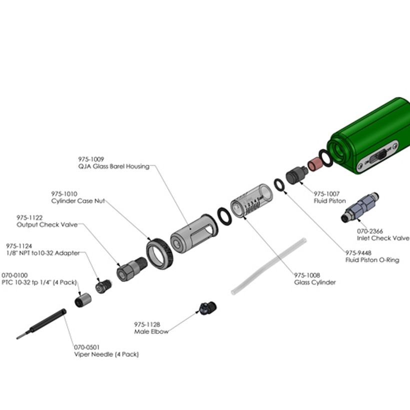 Active slide of Quik-Jet Air Replacement Parts