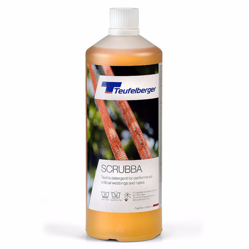 Active slide of Teufelberger SCRUBBA Rope Soap