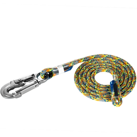 Active slide of Rope Logic Ash Sewn Positioning Lanyard
