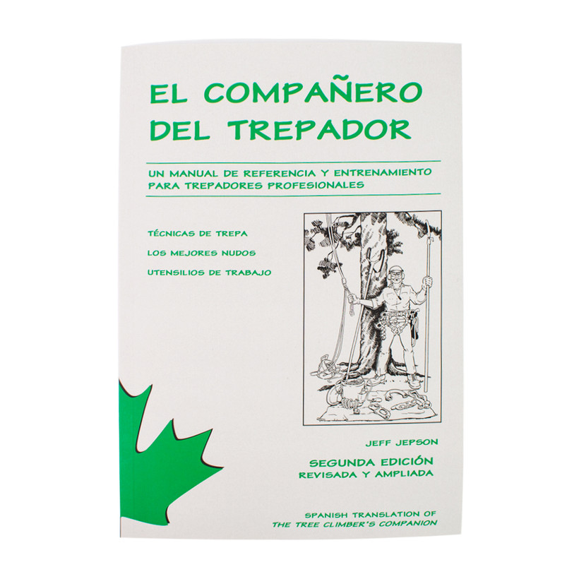 Active slide of Spanish-language version of The Tree Climber's Companion