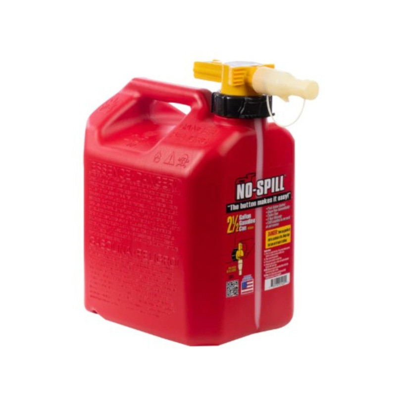 Active slide of No-Spill Fuel Cans