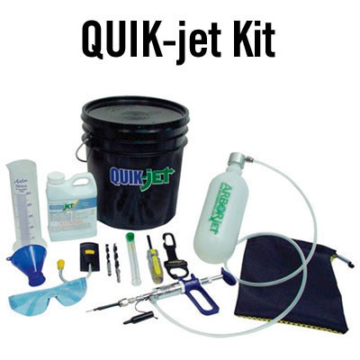 Active slide of Arborjet Quik-jet Kit