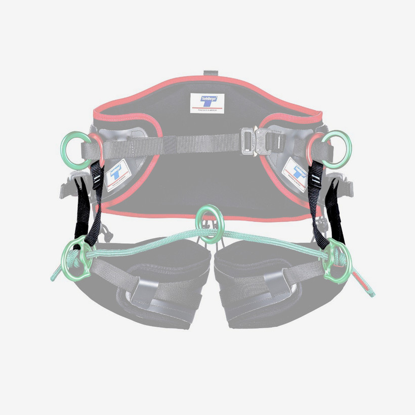 Active slide of TreeMotion Hip-Leg Connection Straps