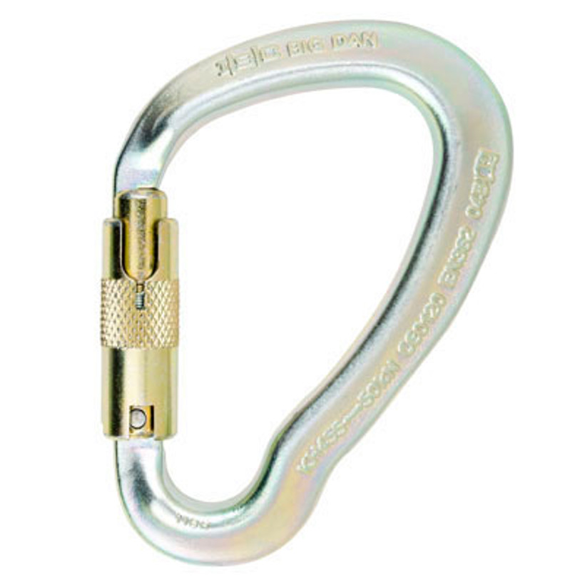 Active slide of ISC Big Dan Steel Carabiner