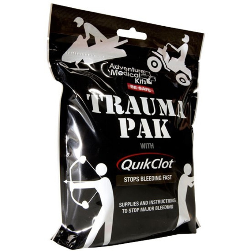 Active slide of QuickClot Trauma Pak