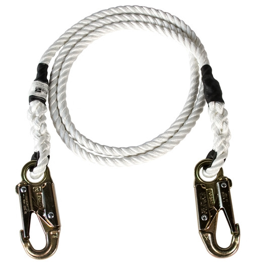 Active slide of Rope Logic 3-Strand Positioning Lanyard with Steel Snaps