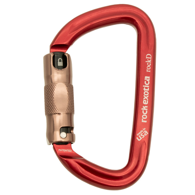 Active slide of Rock Exotica RockD Carabiner