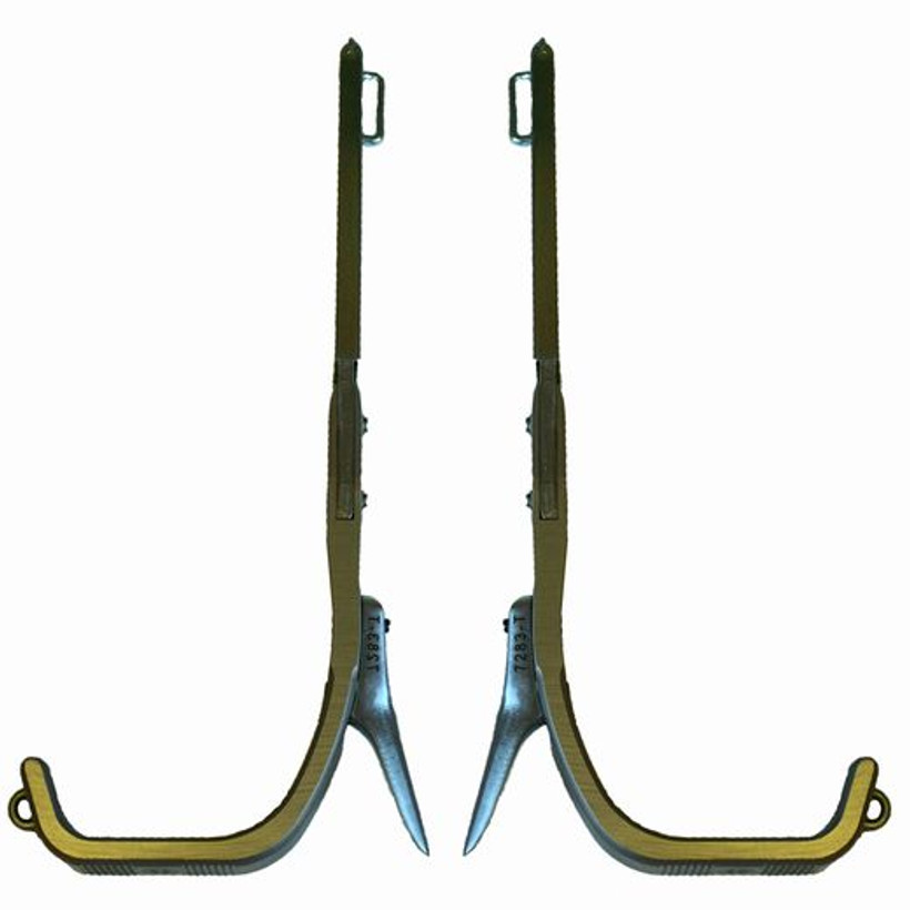 Active slide of Climb Right Aluminum Spurs