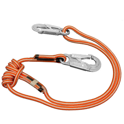 Active slide of Rope Logic Hi-Vee Adjustable Safety Lanyard with Aluminum Snaps