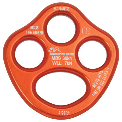 Active slide of DMM Bat Rigging Plate XS