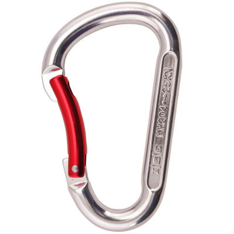 Active slide of ISC HMS Non-Locking Carabiner