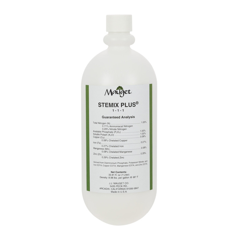 Active slide of Mauget Stemix Plus Fertilizer