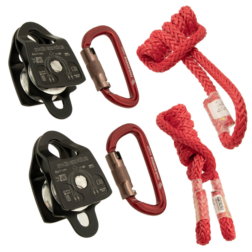 Active slide of Tree Pulling Kit by Rope Logic & Rock Exotica