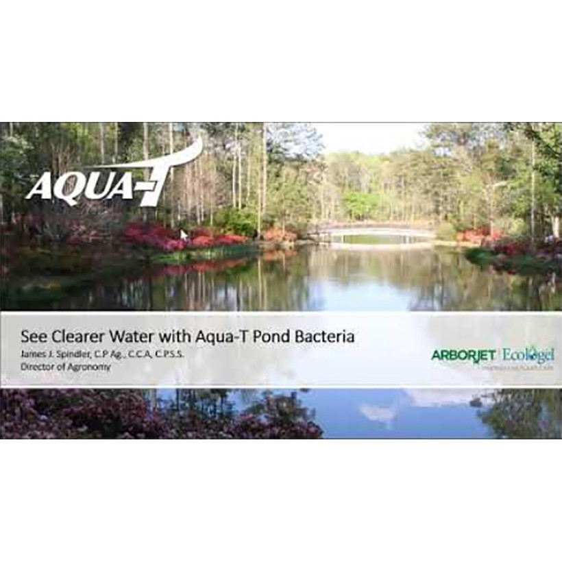 Active slide of Aqua-T Pond Remediation 2.0
