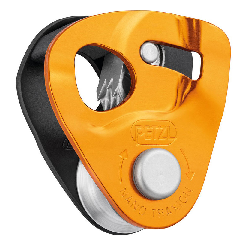 Petzl Nano Traxion - Orange - TreeStuff.com