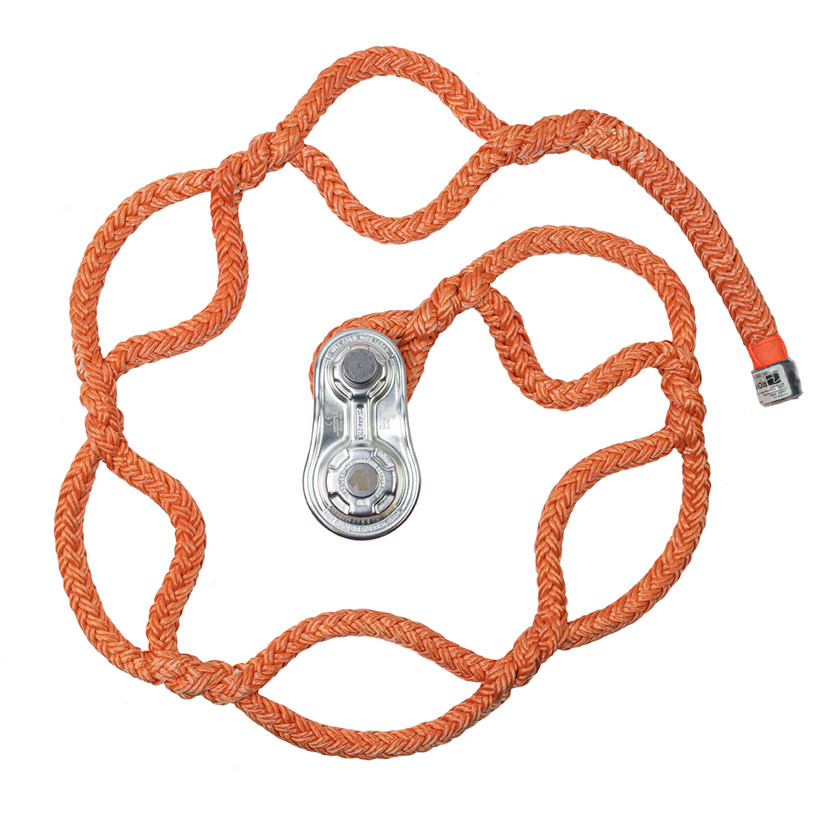 Active slide of Rope Logic Ultra Slings with 1/2