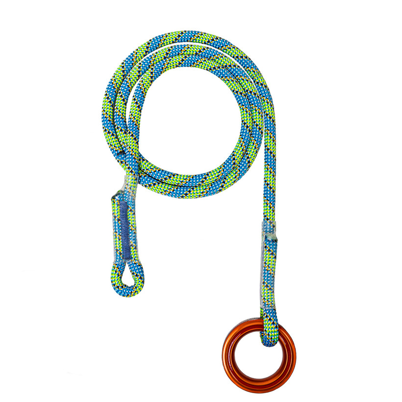 Active slide of Rope Logic Monkey Tail w/ Notch Wear Safe™ Aluminum Ring