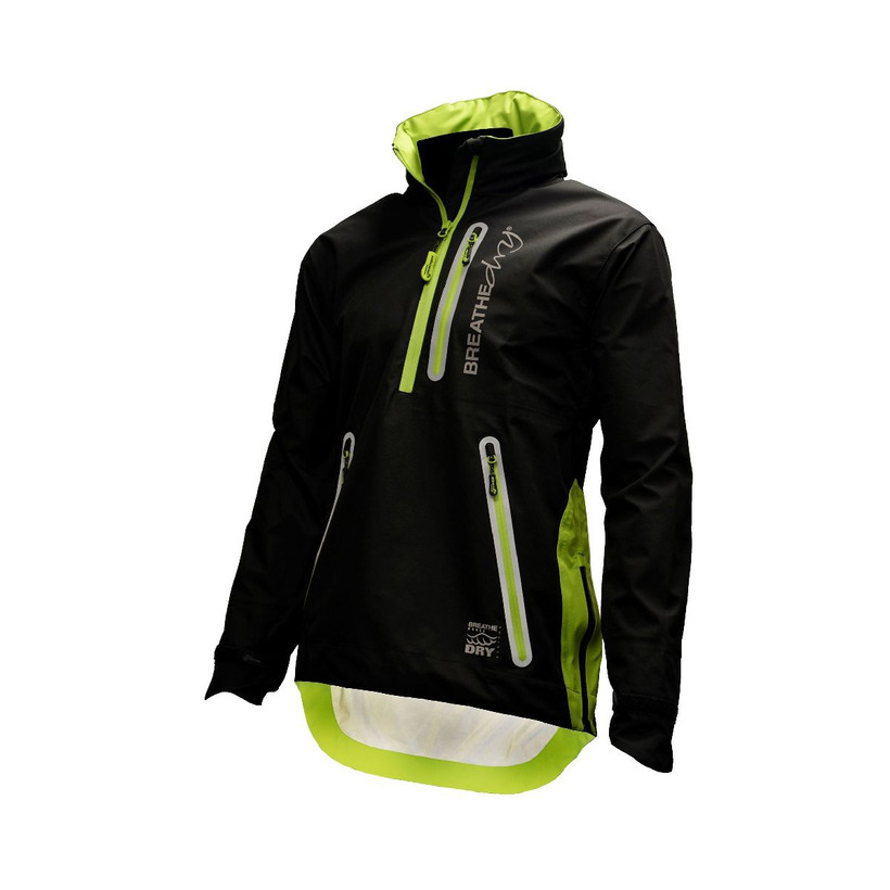 Active slide of Arbortec BreatheDry Black Waterproof Jacket