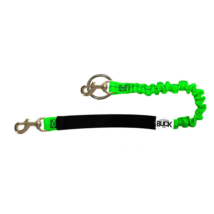 Active slide of Buckingham Chainsaw Lanyard with 2 Dog Snaps