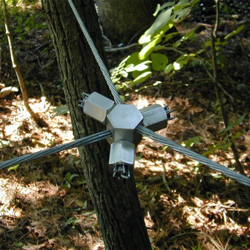 Active slide of Rigguy Wire Stop 3-Way Hub