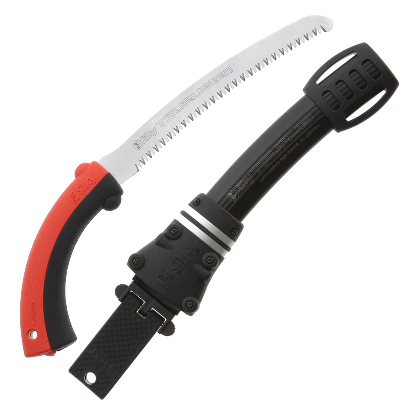 Active slide of Silky Tsurugi Curved Handsaws