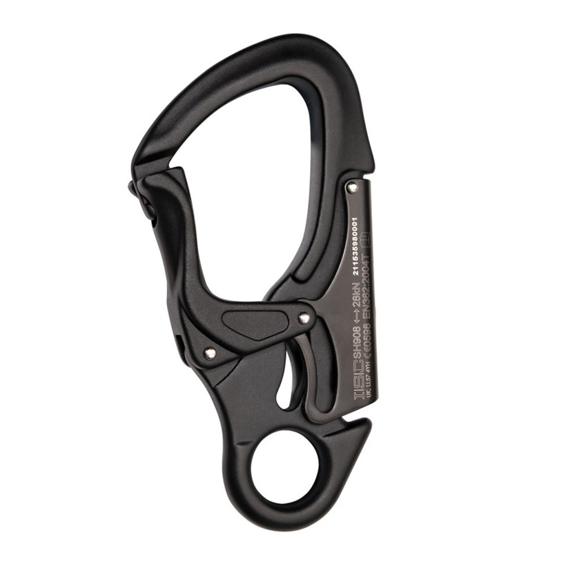 Active slide of ISC Double Action Snap Hook - Black
