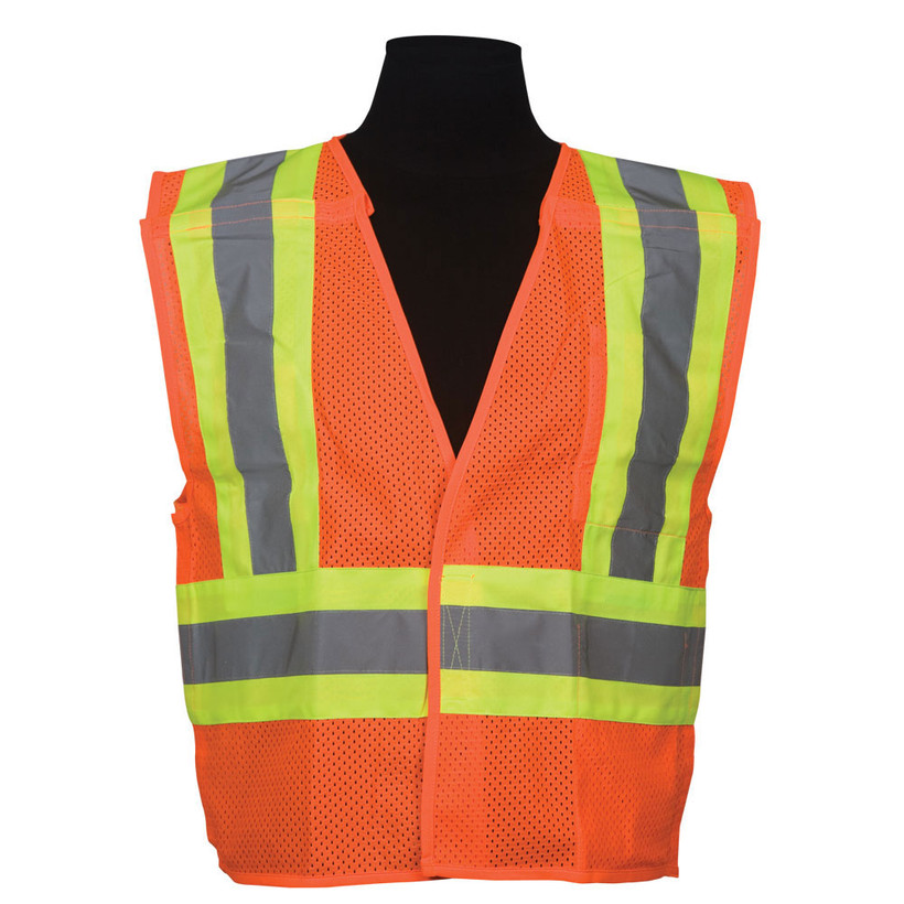 Active slide of Orange Break Away Class 2 Vest