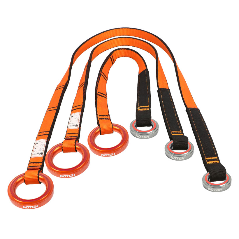 Active slide of Notch Friction Savers with Aluminum Wear Safe Rings