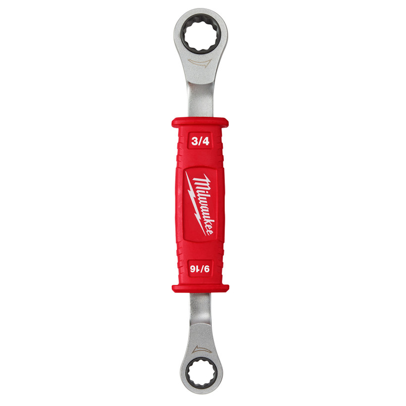 Active slide of Milwaukee Lineman's Ratcheting Box Wrenches