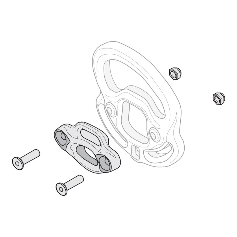 Active slide of DMM Kinisi Harness Hardware