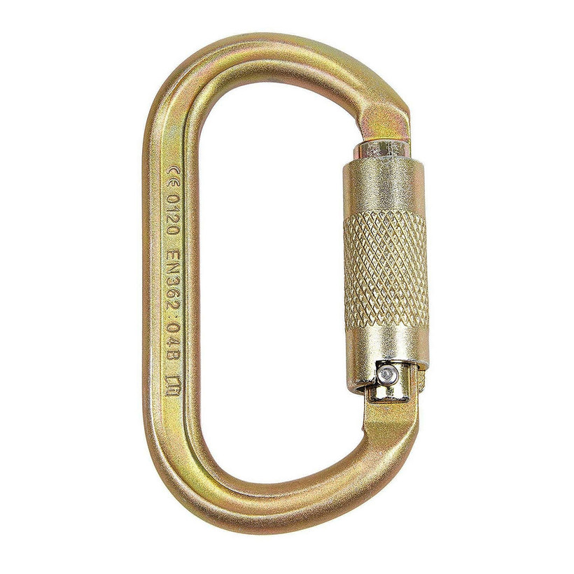 ISC Offset Oval Steel Supersafe Carabiner