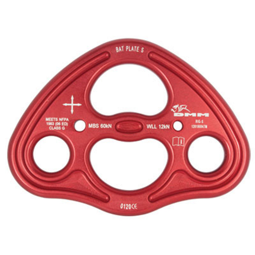 Active slide of DMM Bat Rigging Plates