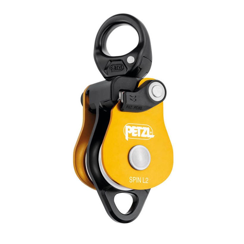 Active slide of Petzl SPIN L2 Pulley