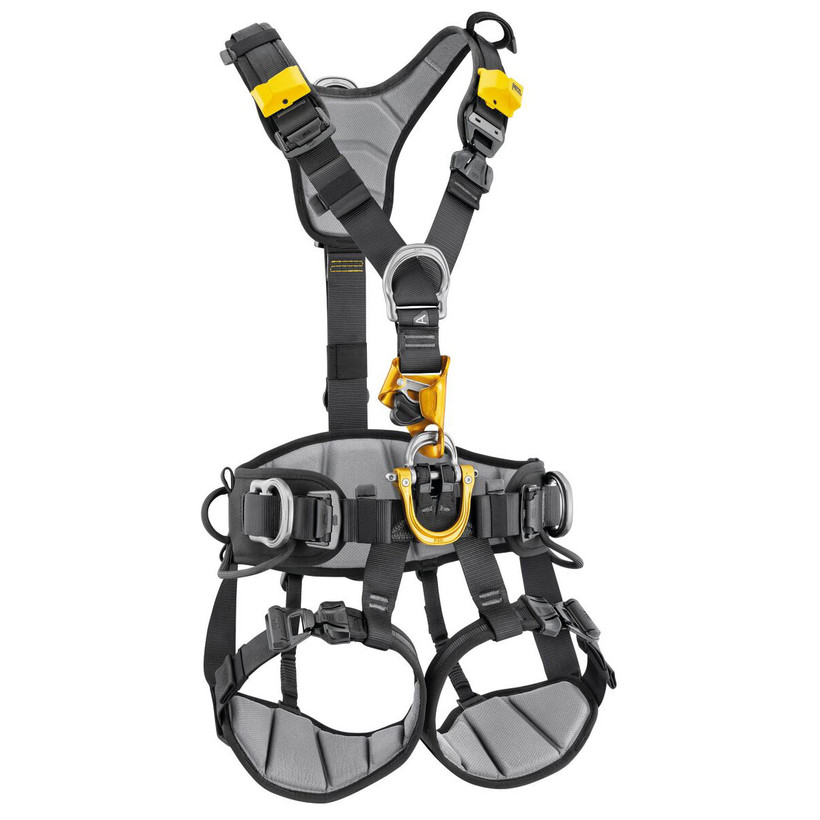 Active slide of Petzl ASTRO International Version Black, Yellow
