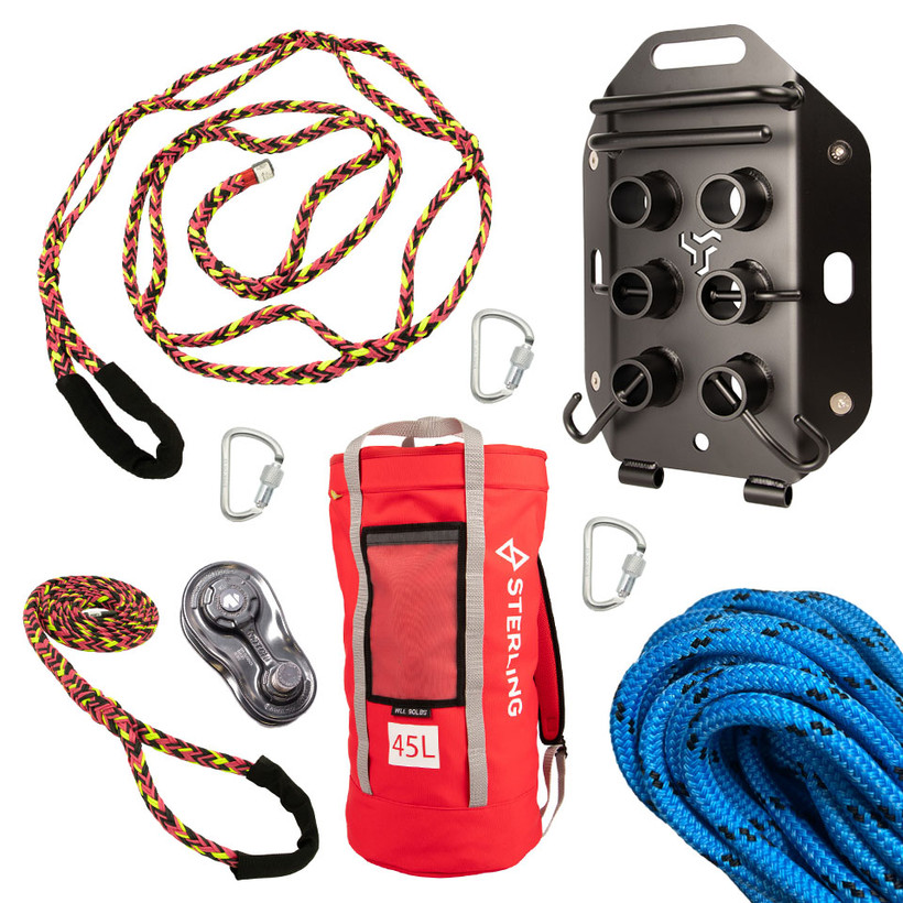 Active slide of Rope Logic Ultimate Rigging Kit