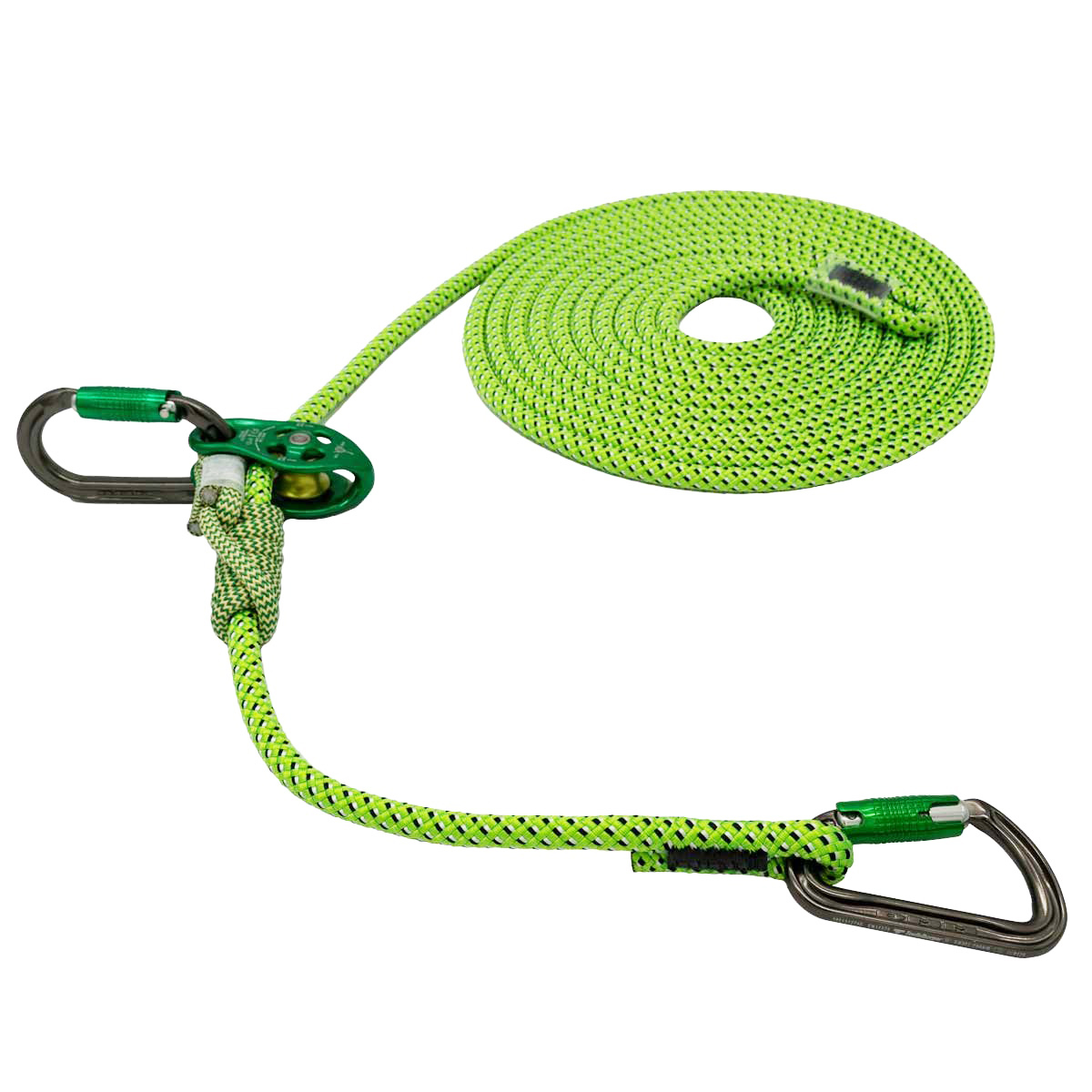 【BAON】[unisex] Ronbu Banding Pin Tuck String Parachute Pt Original Anchor Buddy Stretch Line Rope 7' to 22' /Shock