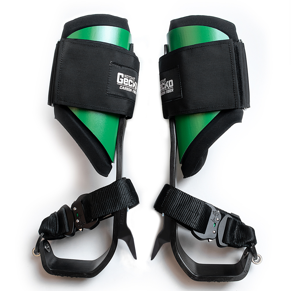 NOTCH Gecko Steelクライミングスパー　ロングギャフ　アーボリスト Notch Gecko® Steel Climbers