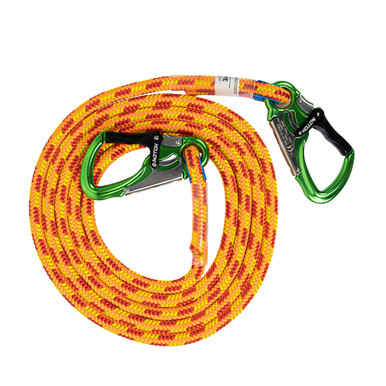 Rope Logic 12' Fire Flipline w/ Notch Triple Action Snap