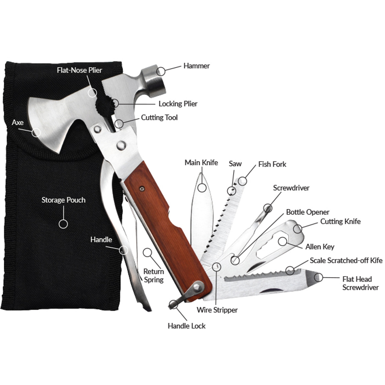 Multi Function Hammer Tool Charleston Wrap Multi Function Hammer Tool Charleston Wrap
