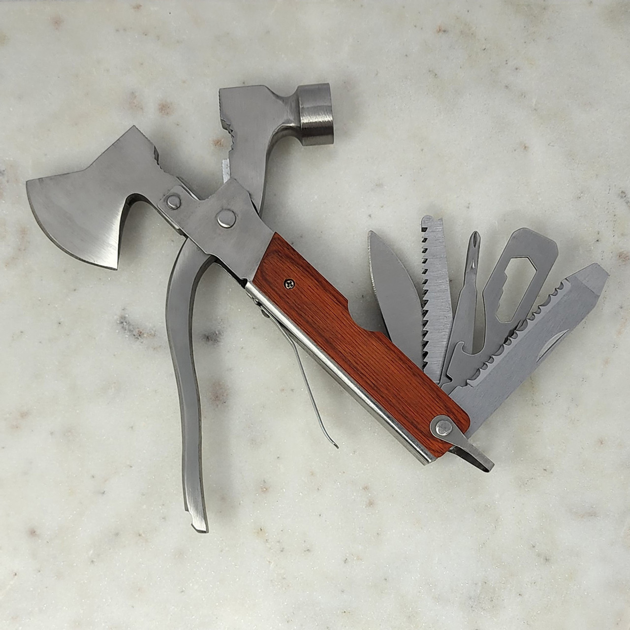 OEM Multi Tool 12-in-1 functions hammer pliers saw scaler liner lock garden  use MC-KA-69 - Shieldon