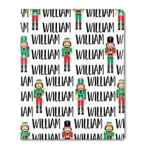 Nutty Nutcrackers Personalized Gift Wrap Nutty Nutcrackers Personalized Gift Wrap