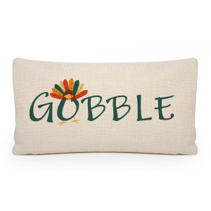 Gobble Lumbar Pillow Cover